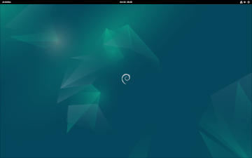 Debian Testing screen shot