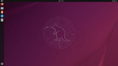 Ubuntu 25.10 screen shot